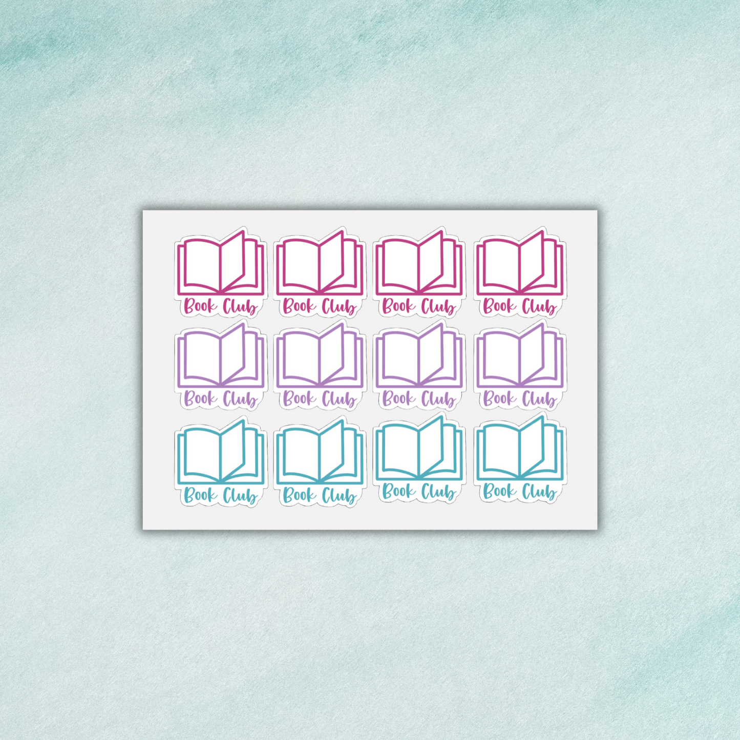 Book Club Sticker Sheet