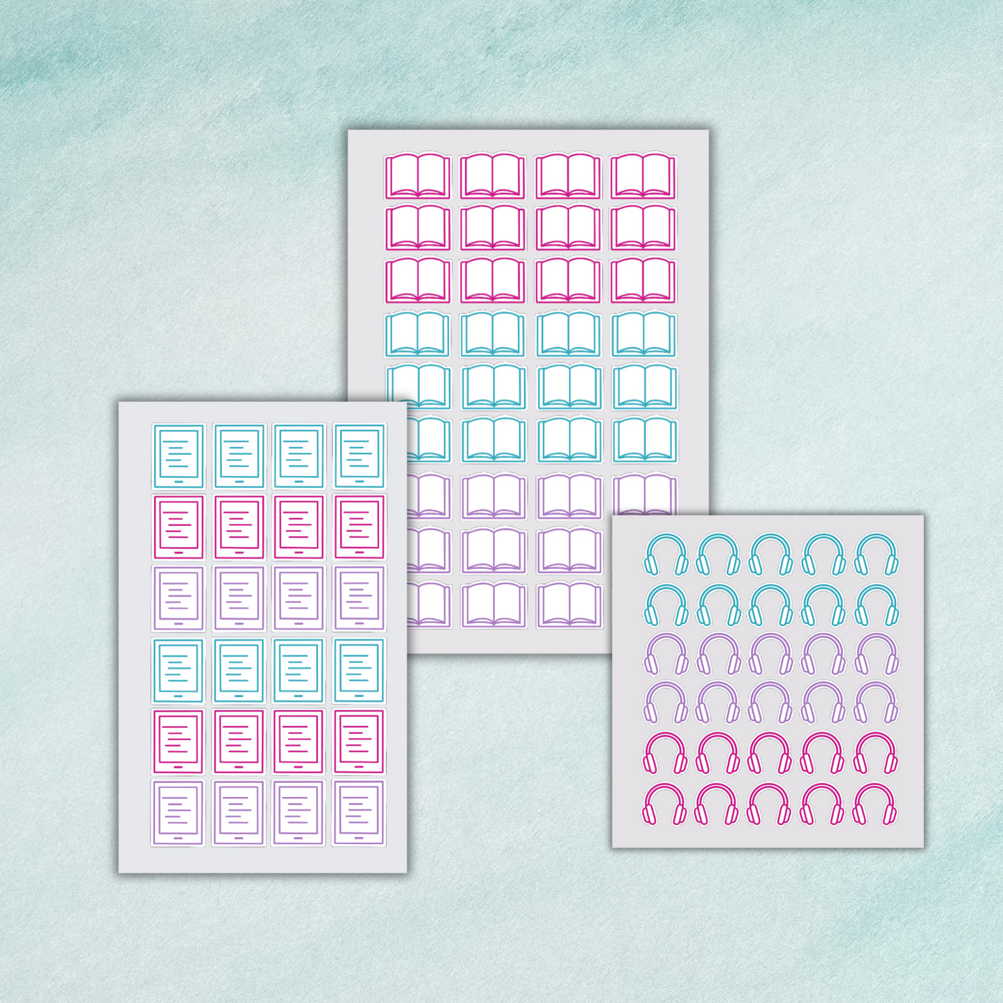 Book Format Sticker Bundle