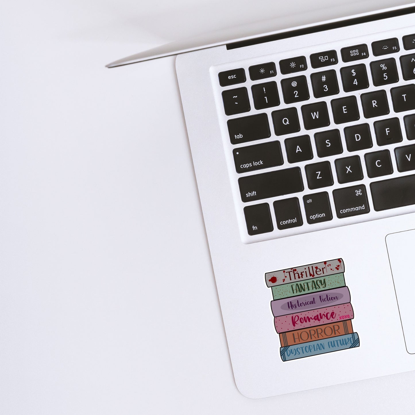 Book Genre Stack Sticker