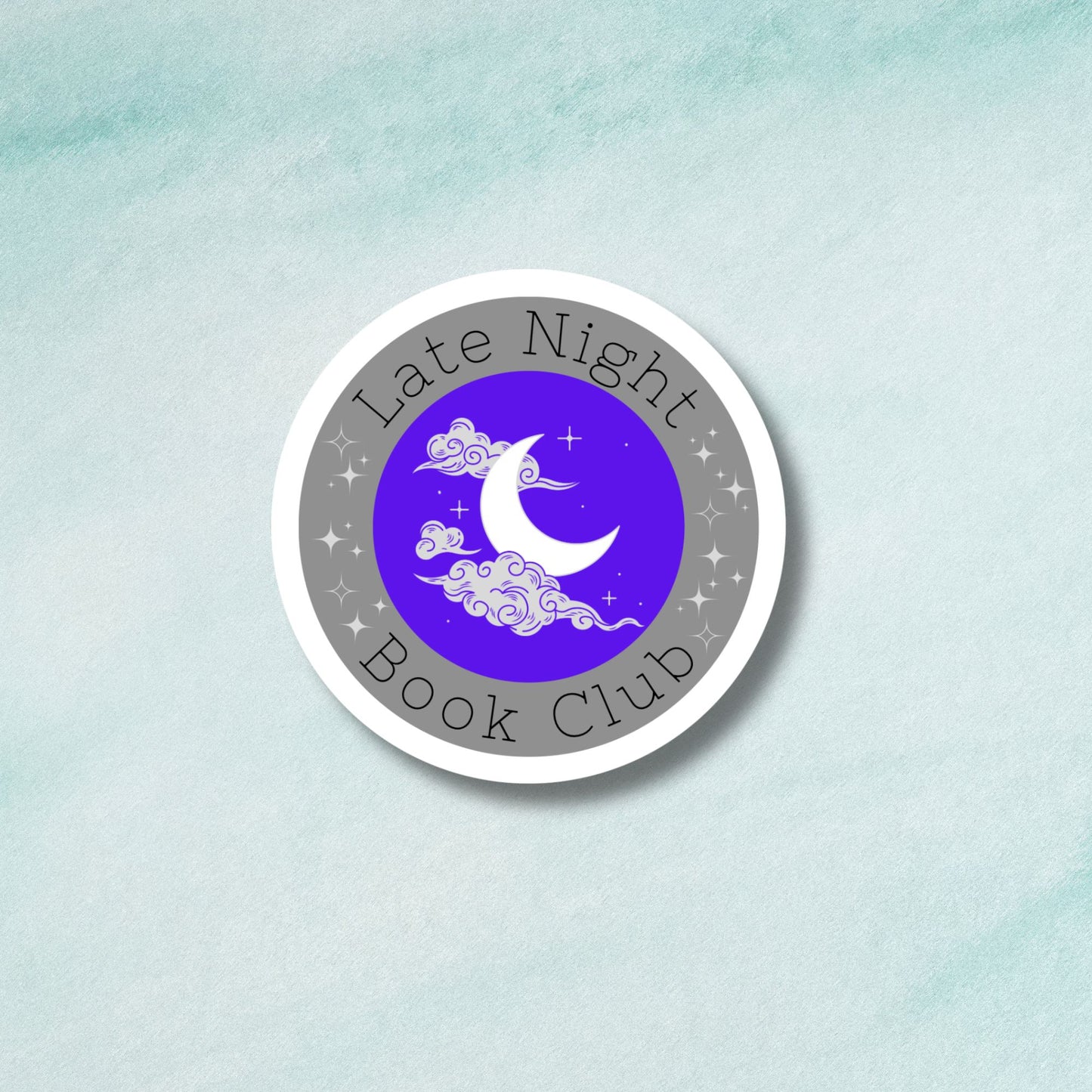 Late Night Book Club Sticker