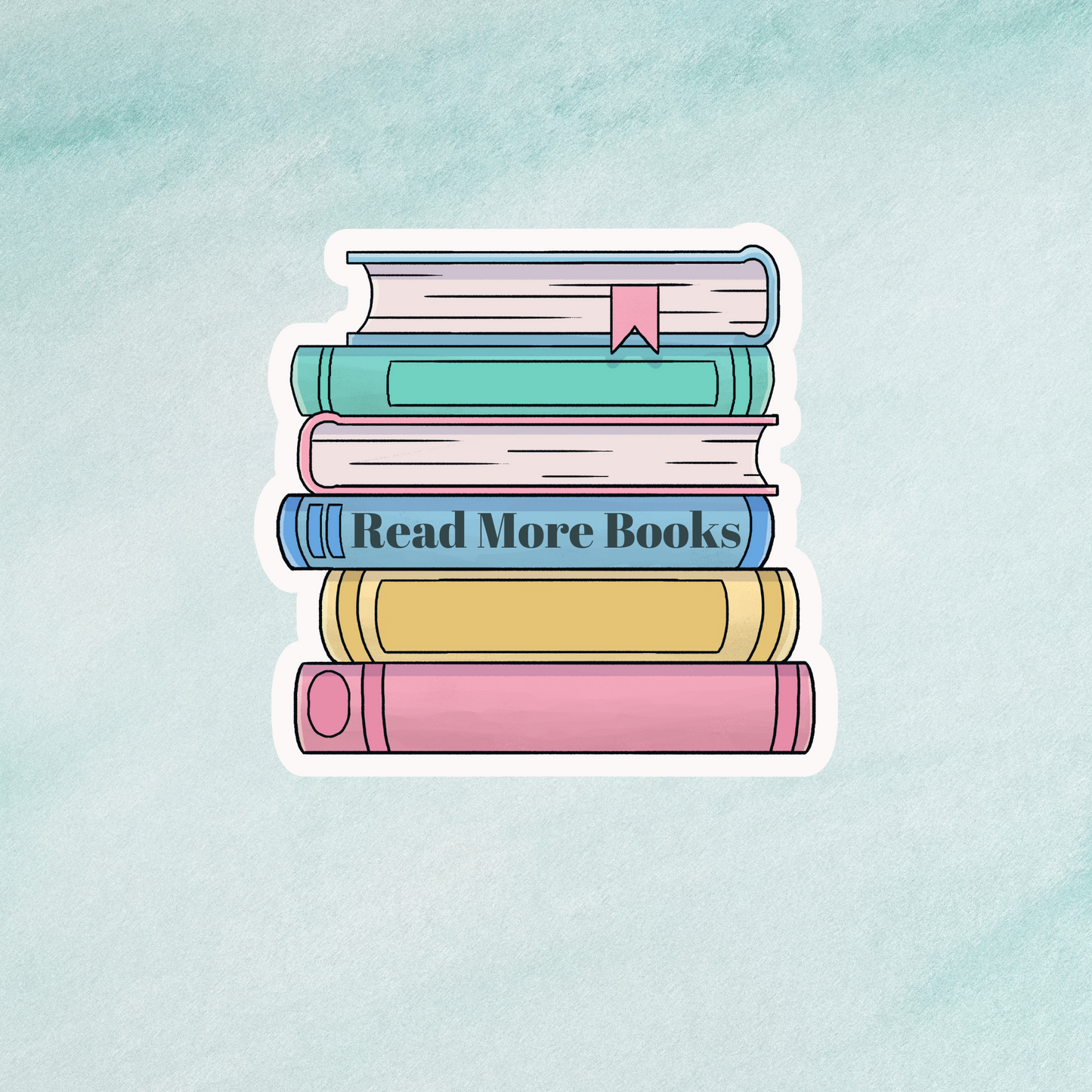 Read More Books Sticker