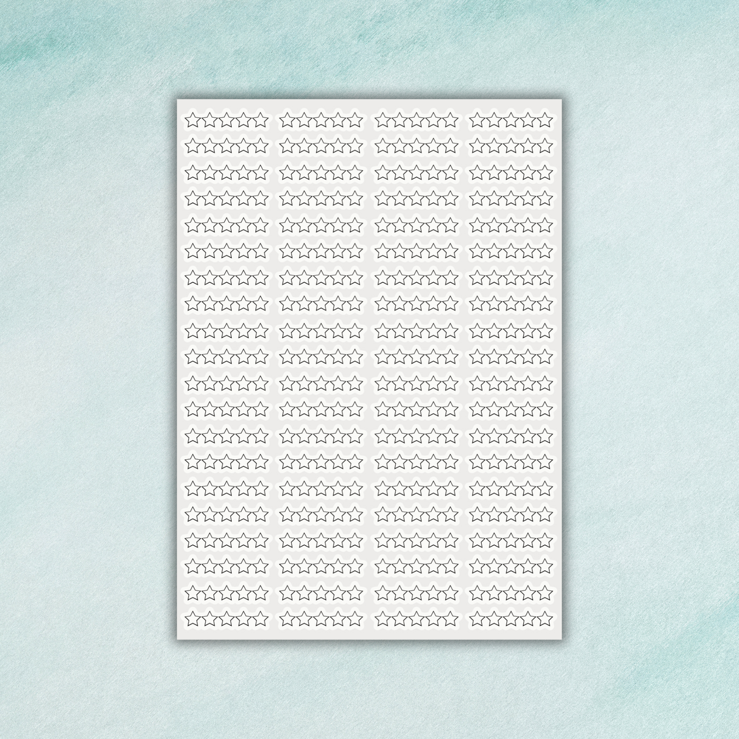 5-Star Sticker Sheet