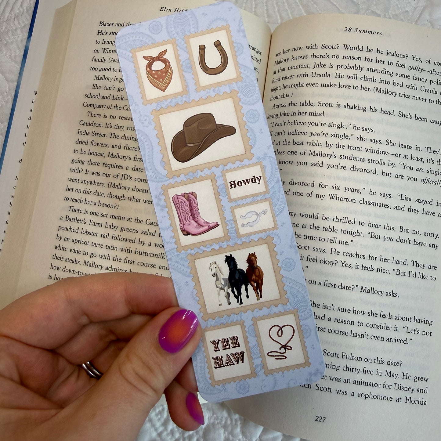 Cowboy Romance Bookmark