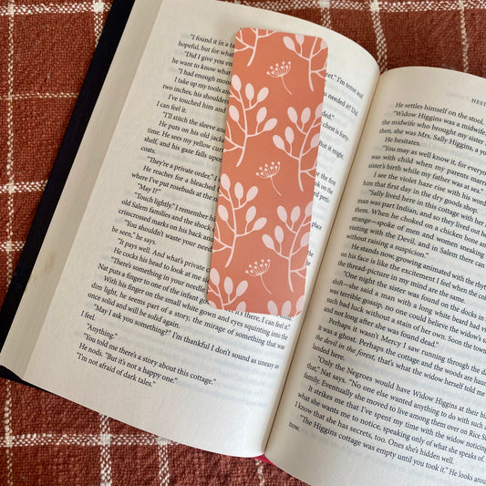 Orange Flower Bookmark