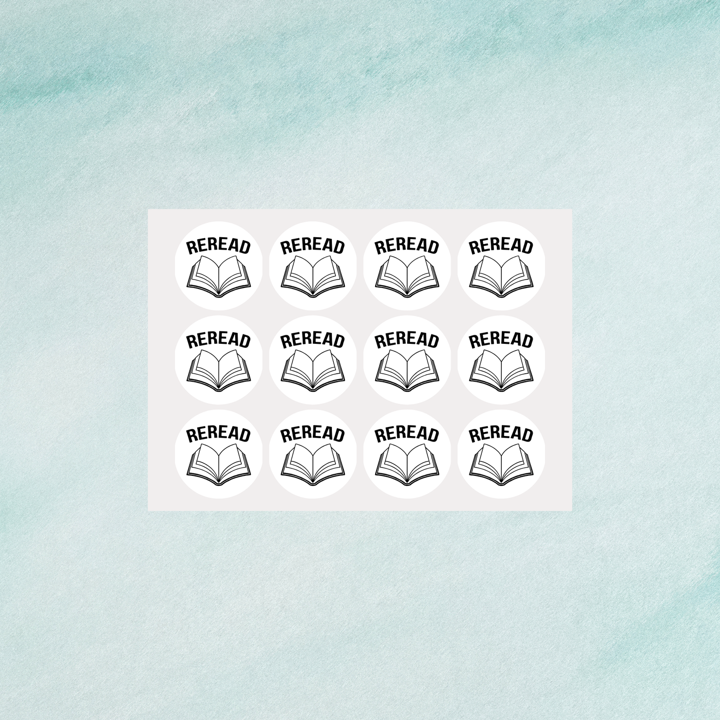 Reread Sticker Sheet