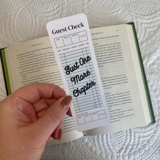 Guest Check Bookmark