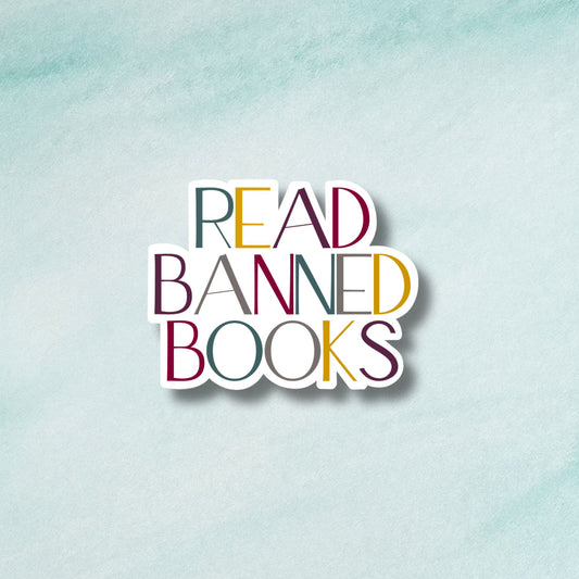 Read Banned Books Sticker