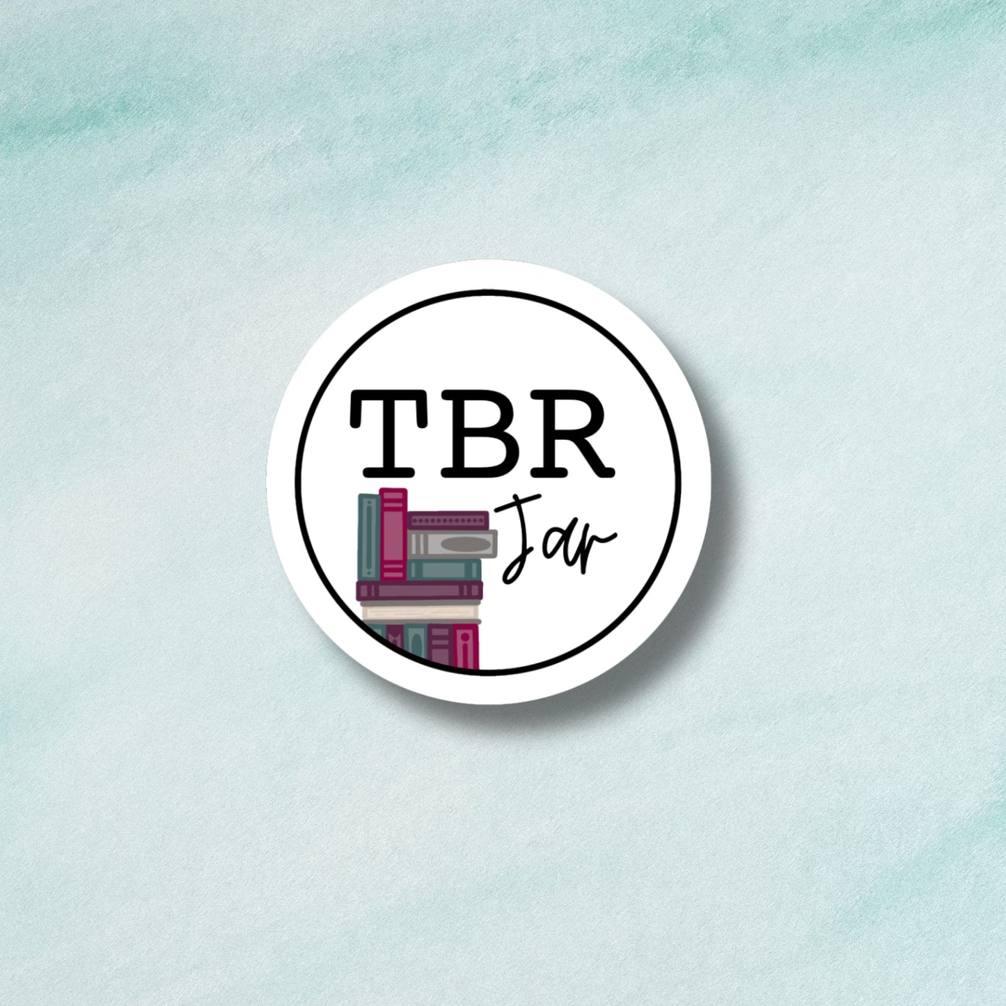 TBR Jar Sticker
